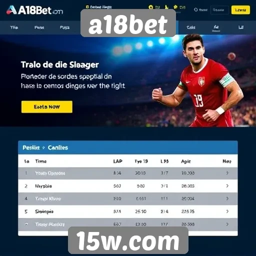 Análise das funcionalidades do site a18bet