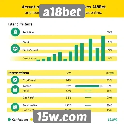 Estatísticas de usuários ativos no A18bet